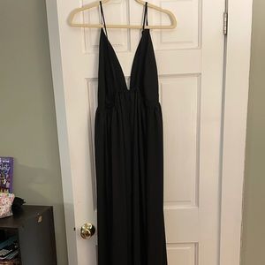 Long black formal dress